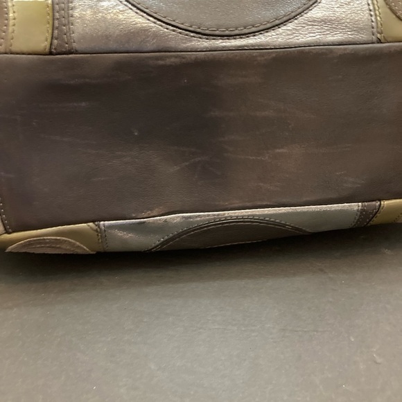 COACH MIA INLAID LOGO Handbag. 15748 PATCHWORK SHOULDERBAG tote purse​ - Picture 15 of 16